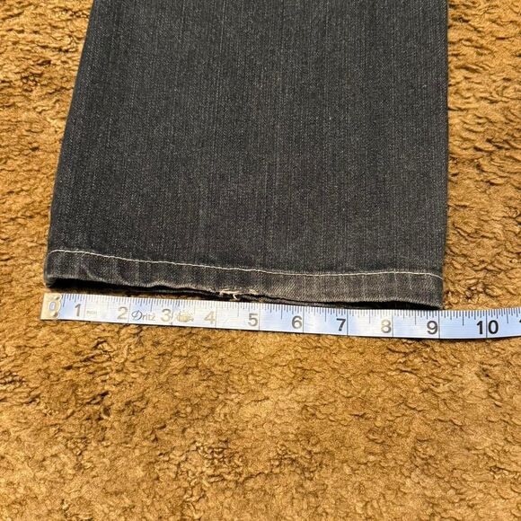 Y2K Raider Jean Co. Baggy Dark Wash Embroidered Baggy Jeans 38 X 32 - Picture 8 of 8